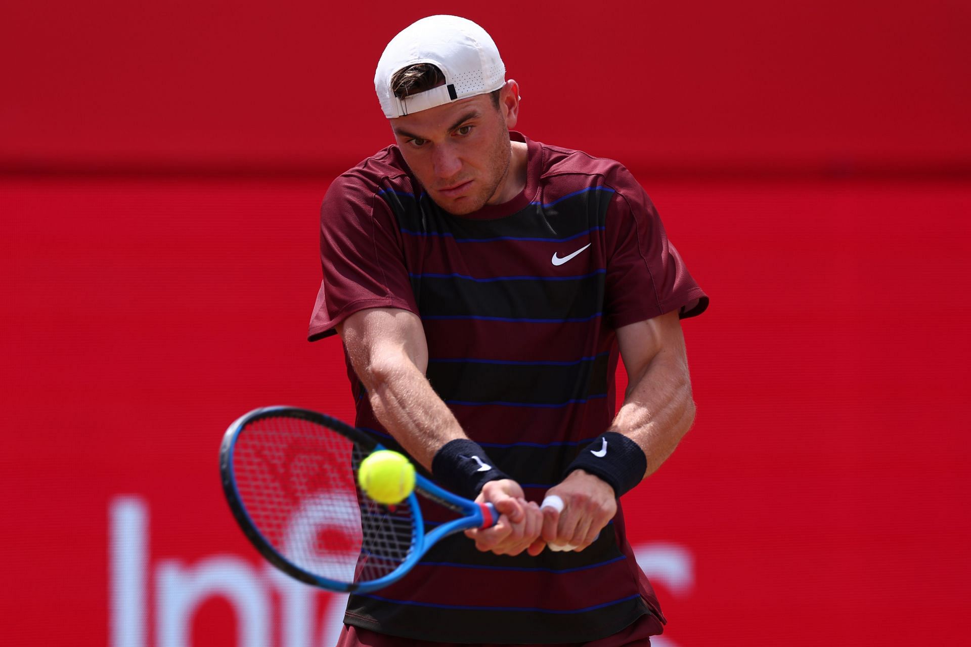 Jack Draper in action at the 2025 HSBC Championships (Source: Getty)